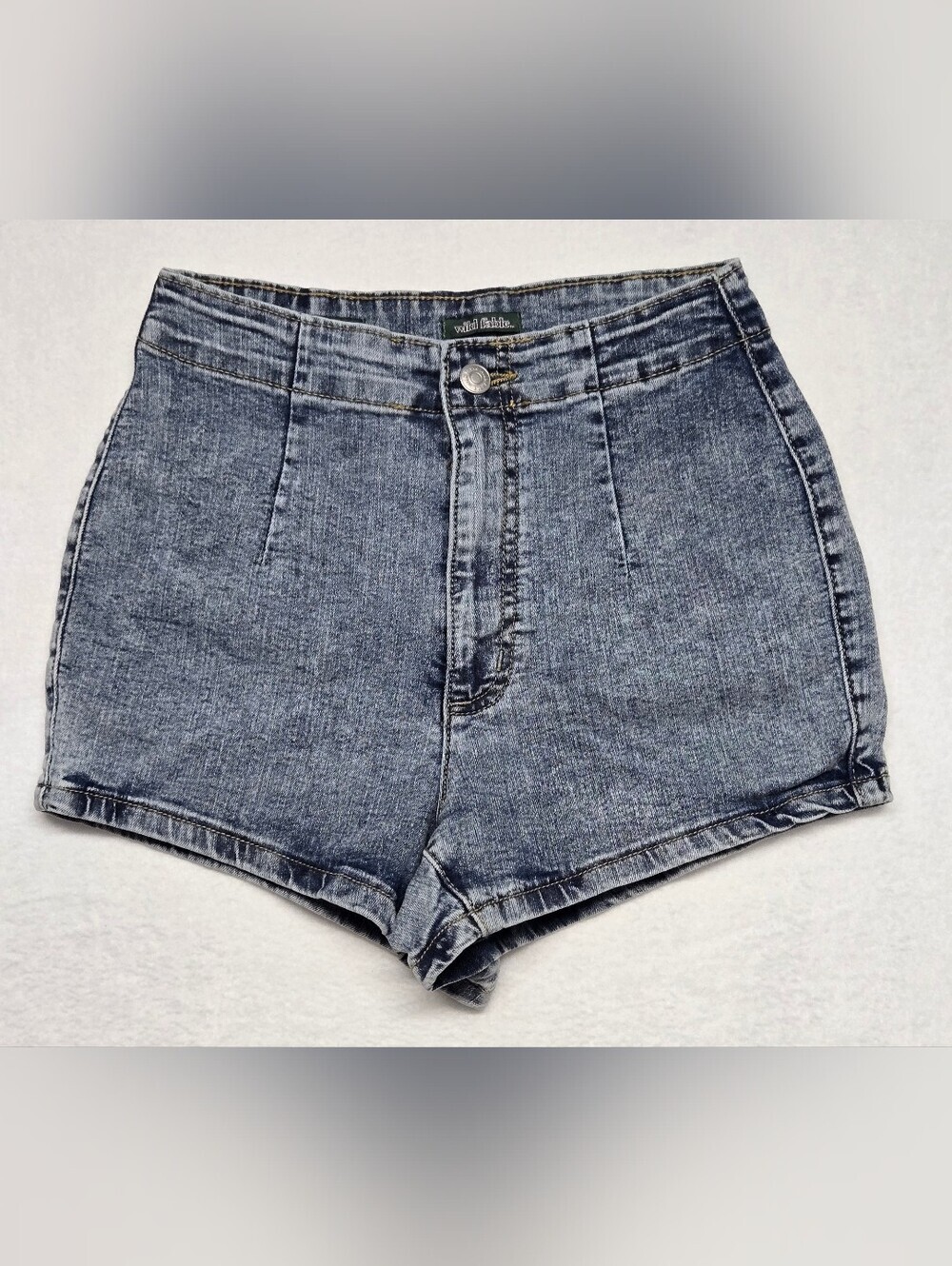 Wild Fable 2 / 26R Highest Rise Shorts Stretch Denim